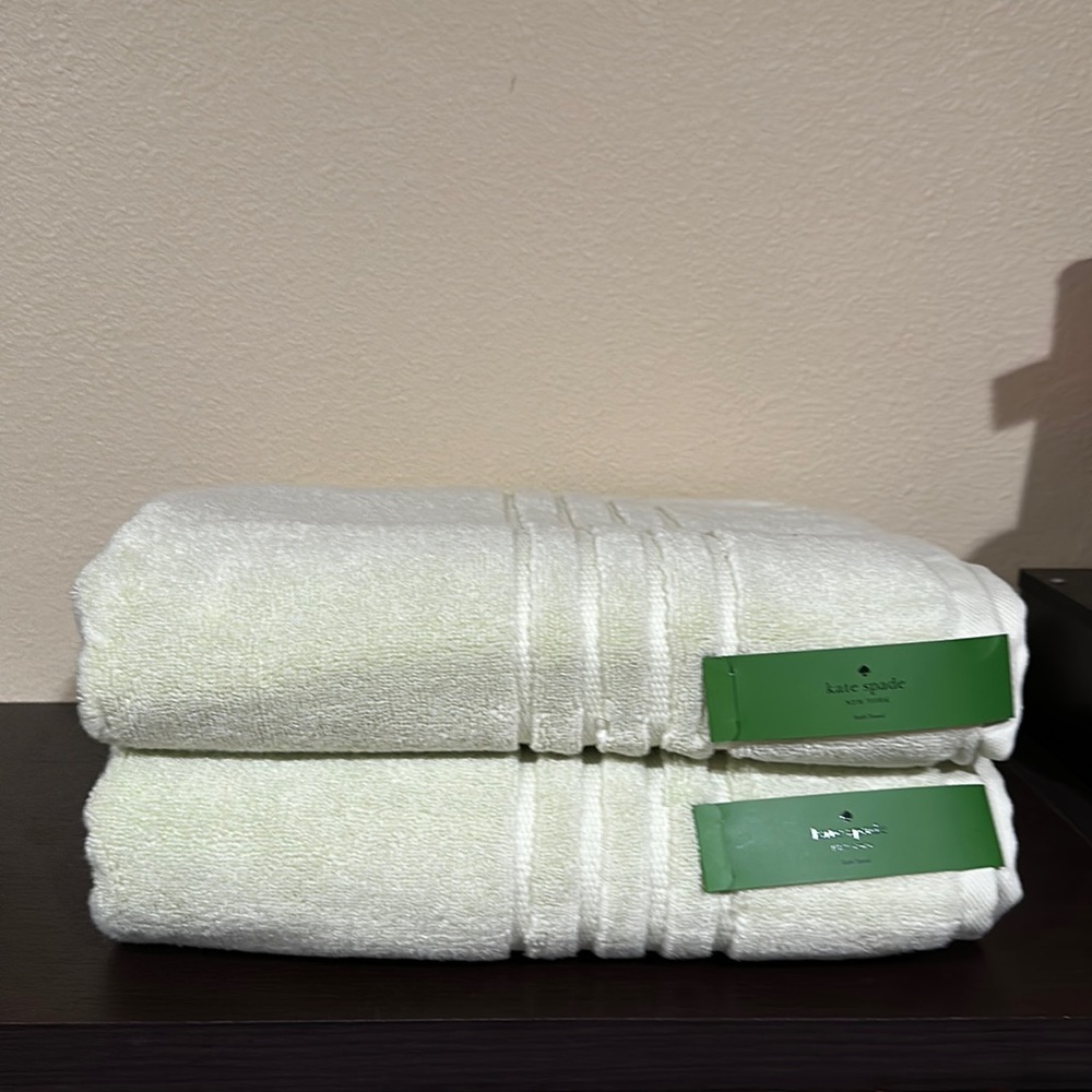 Kate Spade Honey Dew Bath Towels
